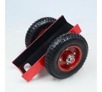 Panel Dolly, All-Terrain Drywall Panel Mover, 4" Channel with 550 LB Weight Capacity for Moving Stone and Granite Slabs