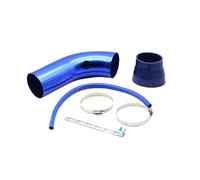 Panel Filter 76MM Universal High Flow Mushroom Head Air Filter Air Intake Kit Automotive Parts Cold Air Intake Air Filter(Blue pipe)