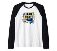 Panel FOLD Club Mini Zine Making Raglan Baseball Tee