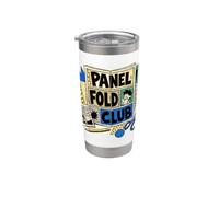 Panel FOLD Club Mini Zine Making Stainless Steel Insulated Tumbler