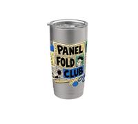 Panel FOLD Club Mini Zine Making Stainless Steel Insulated Tumbler