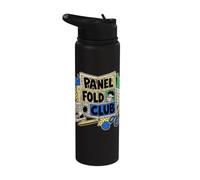 Panel FOLD Club Mini Zine Making Stainless Steel Insulated Water Bottle
