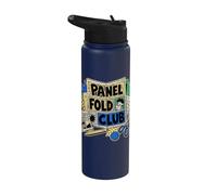 Panel FOLD Club Mini Zine Making Stainless Steel Insulated Water Bottle