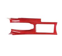 Panel Frame Cover Trim Decoration For Nissan For GTR R35 2008 2009 2010 2011 2012 2013 2014 2015 2016 LHD RHD Car Center Console Gear Shift Panel Frame Trim Cover(Red-LHD)