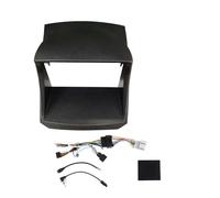 Panel frame For Fiesta Mk6 2009-2017 9 Inch 2DIN Stereo Panel 16PIN Wiring Harness Power Cord Canbus Decoder Radio Fascias(Frame Canbus 12-17)