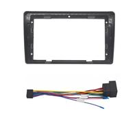 Panel frame Stereo Dash Panel Fascia Bezel Radio Frame Kit For VW For Passat B5 For Bora For Golf IV(Fascia and Cable)