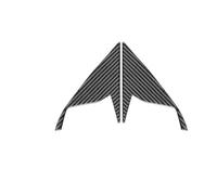 Panel Frame Sticker Interior Trim for Cherokee 2014-2018 Carbon Fiber Rear View Mirror A-Pillar Triangle Panel Car Exterior Accessories Decorative Stickers