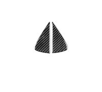 Panel Frame Sticker Interior Trim for Durango 2011-up Carbon Fiber Rear Door Glass Triangle Panel Trim Cover Car Exterior Accessories Decorative