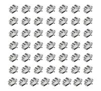 Panel Frame Wire Keeper Clip 304 Stainless Steel Twin, 6mm | Conductor Clamp Supply for Tidy Photovoltaic Harness Placement Outside