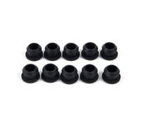 Panel Hole Cover Plug Black Silicone Tapered Sealing Stopper, 10 Pack Press in Plug for Repair Openings and Panels Tapered Hole Silicone Blanking Panel Opening Cover Push in Sealing Masking Stopper