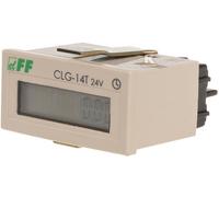 Panel Hour Meter No Reset 24V DC CLG-14T-24V