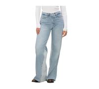 Panel Lotta Seabreeze Wide Jeans - female - 7 For All Mankind - Loose Fit Jeans - Blue - W27 - Jeans W27