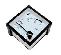 Panel Meter SQ72-A 5A 10A 20A 30A 30/5 50/5 100/5 AC Analog Ammeter Square 72 * 72mm 1Pcs(400 5A)