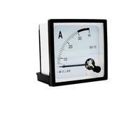 Panel Meter SQ72-A 5A 10A 20A 30A 30/5 50/5 100/5 AC Analog Ammeter Square 72 * 72mm(50 5A)