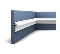 Panel Moulding Orac Decor PX175 AXXENT Door Surround coving Modern Look White 2m