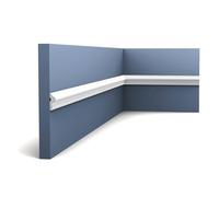 Panel Moulding Orac Decor PX201 AXXENT Decorative Moulding Stucco Moulding Timeless Classic Design White 2 m