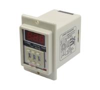 Panel Mount 1-999 Minute White Digital Timer Time Delay Relay AC/DC 12V ASY-3D