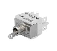 Panel Mount Round Toggle Switch, 649H/2 Configuration