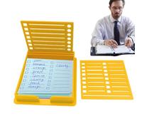 Panel Note Dispenser | Pick Up Comment with 2 Templates Panel Note Template | Multipurpose Portable Note Organizer | Statement Notes to Organize Notes