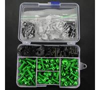 Panel Nuts Motorcycle Windscreen Fastener Set For For ER6N For ER6F For ER 6N 6F Bodywork Fairing Bolts Cowling Hardware Motorbike Body Replacement Screw Kit