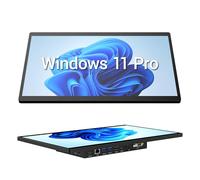 Panel PC Tablet All in One-HEIGAOLAPC Panel Tablet PC Win11 Pro, 15.6 Inch Industrial Touchscreen Monitor Computer, Celeron N5095, 8GB Ram 128GB Rom, 1920*1080 IPS, USB3.0*4, RS232, LAN, HDMI, Type-C