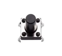 Panel PCB On Off Momentary Tactile Tact 4 Pin Micro Mini Push Button Switch DIP Reset Black 6 * 6 H=5/6/7/8/9/10/11/12/15mm 50pcs(H11.5mm)