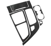 Panel Plate Trim Compatible With For Q7 2016 2017 2018 2019 Carbon Fiber Center Console Gearshift Decoration Frame Cover Gear Sticker Trim LHD Interior