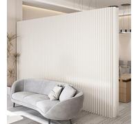 Panel Screens Folding Room Dividers Privacy Screens Partitions, Freestanding Room Divider Screen, Paper Wall Partitions for Home Office,200x240cm/6.56x7.87ft