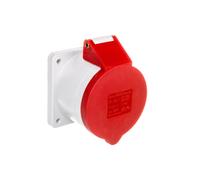 Panel Socket Straight 32A 5p 400V 6h IP44 1333 SCREW BL 1333