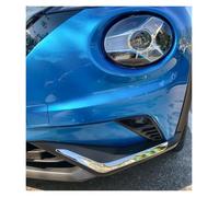 Panel Splitter Lip Car Side Door Body Guard Strips Protector Decorative Cover Trims For Nissan For JUKE F16 2019 2020 2021 2022 2023 Stainless Steel Car Side Skirts(Front Bumper Chrome)