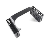 Panel Trim Frame Cover For FJ For Cruiser 2007-2021 Car Center Console Gears Storage Box Two Baskets Trim Aluminum Alloy Black Accessories(LHD 1)