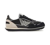 Panelled Low-Top Trainers - male - Emporio Armani - Sneakers - Blue - 7 UK - Shoes 7 UK