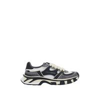 Panelled Mesh-Detail Low-Top Trainers - male - Dolce & Gabbana - Sneakers - White - 7 UK - Shoes 7 UK