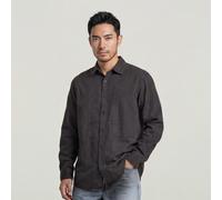 G-star Panelled Pocket Regular Long Sleeve Shirt Grey S Men