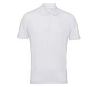 Panelled Polo Shirt Short Sleeve Gym Top Stretch Wicking Fabric Sports TriDri