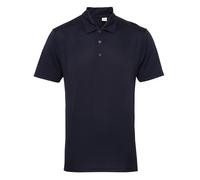 Panelled Polo Shirt Short Sleeve Gym Top Stretch Wicking Fabric Sports TriDri