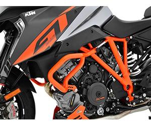 Panelling for KTM 1290 SuperDuke GT from 16 17 Drop Arm Protection Arm Guard Crash Bar Orange Ibex