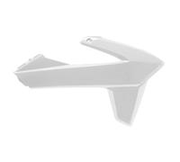 Free Shipping Polisport White Radiator Side Panels For Motorcycle Parts