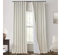 PANELSBURG 120 Inch Extra Long Blackout Curtains 120 Inches Long Modern Curtains for Living Room Heavy Thermal Western Elegant Curtains for Bedroom 2 Panels Set