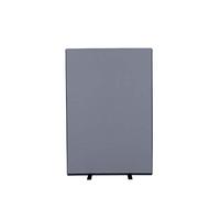 Panelwarehouse 1000mm W x 1500mm H Free Standing Office Partition Screens Room Divider Gunmetal Grey Nyloop Fabric