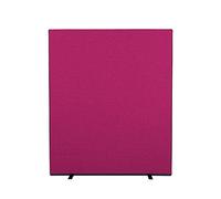 PANELWAREHOUSE.COM Office Screen 1500mm x 1800mm, woolmix fabric Portrait Merlot