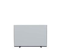 Panelwarehouse Office Screen Room Divider 1500W x 1000H Silver Grey Woolmix