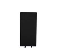 Panelwarehouse Office Screens 700mm W x 1500mm H Black Nyloop Fabric