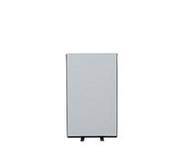 Panelwarehouse Office Screens Partition Divider 700mm W x 1200mm H Silver Grey Woolmix Fabric