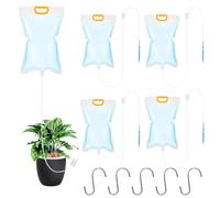 panemy Watering for Plants on Holiday, Pack of 5 3.5 L Water Dispenser Plants, Automatic Plant Watering, Drip Irrigation Bag, for Parties, Holidays and Business Trips without Worries