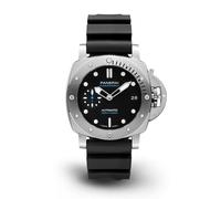 Panerai Mens Black Pam02973 Submersible Stainless-steel Automatic Watch 1 Size