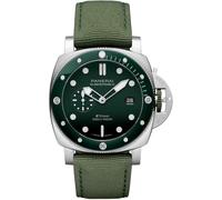 Panerai Submersible QuarantaQuattro Verde Smeraldo Watch PAN-088