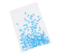 PANFHGFG 100lots Ovals Rubber Space Bean Sea Carps Fly Fishing Tackle, L