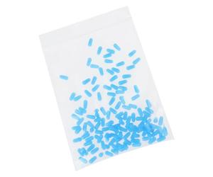 PANFHGFG 100lots Ovals Rubber Space Bean Sea Carps Fly Fishing Tackle, L