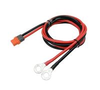 PANFHGFG 10AWG XT60i to O Rings Cable 150CM Durability for Efficient Power Transfer in Solar Power O Rings Terminaled Cable